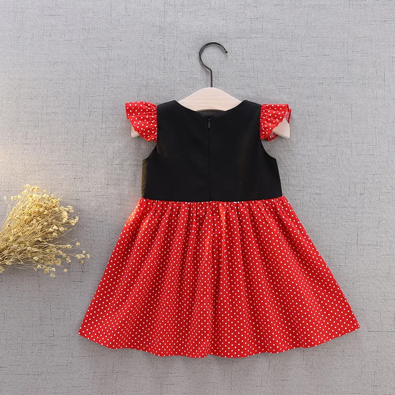 94-14-Cartoon Kids Princess Dresses for Girl