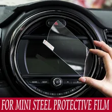 Автомобильный защитное закаленное стеклянный инструмент Экран навигации Стикеры аксессуары для MINI Cooper F54 F55 F56 F57 F60 Countryman