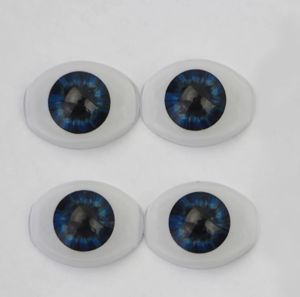 2 пары подходят для 17 дюймов Reborn Bebe Doll Eyes мм аксессуары кукол акриловые