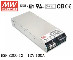 Значит rsp-2000-12 Meanwell 1200 Вт один Выход с PFC Функция Питание rsp-2000