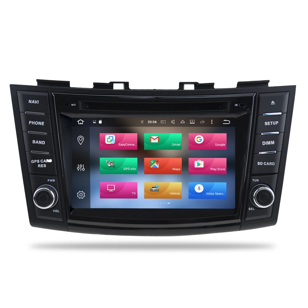 Excellent Android 9.0 Car Radio GPS Player For Suzuki Swift 2012 2013 2014 2015 2016 Auto DVD Navigation Multimedia Bluetooth Video Stereo 13