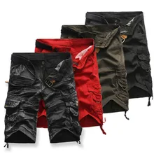 Мужские шорты Карго, крутые, камуфляжные, летние,, хлопковые, повседневные, мужские, короткие штаны, удобная брендовая одежда, камуфляжные, мужские шорты Карго
