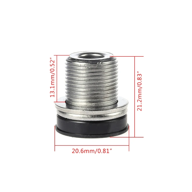 Bicycle bottom bracket M12/M15 Bicycle Screw Waterproof Crank Bolt Bike Bottom Bracket Axle