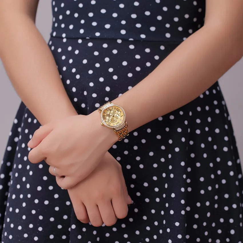 Relojes mujer 2019 Роскошные брендовые модные женские часы складная застежка с Safrty водостойкие часы кварцевые часы Zegarki Damskie