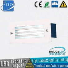 Водонепроницаемый светодиодный угловая настенная лампа 5 Вт светодиодный встраиваемый лестничный светильник подвал крыльцо тропинка лампа теплый белый