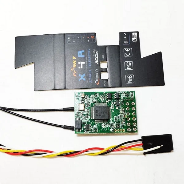 

FrSky X4R-SB 2.4G 4CH ACCST Telemetry Receiver Naked Board Set For Rc Patrs