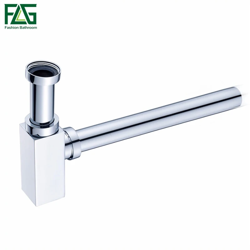 FLG Brass Bottle Trap Bathroom Sink Vanity Basin Pipe Waste Drain Pipe Siphon Drainer P-Trap Chrome Polished Drain Sink TapWC-11 цена FLG Brass Bottle Trap Bathroom Sink Vanity Basin Pipe Waste Drain Pipe Siphon Drainer P-Trap Chrome Polished Drain Sink TapWC-11 цены онлайн