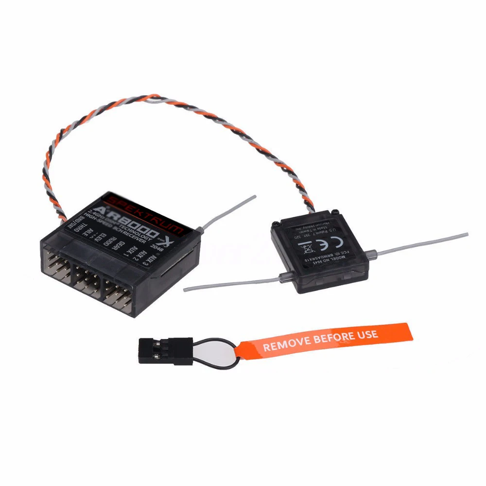 

AR8000 8CH Receiver w/ Remote Satellite 8 CHANNAL RX DX9 DX8 for Quadcopters helicopters Airplane