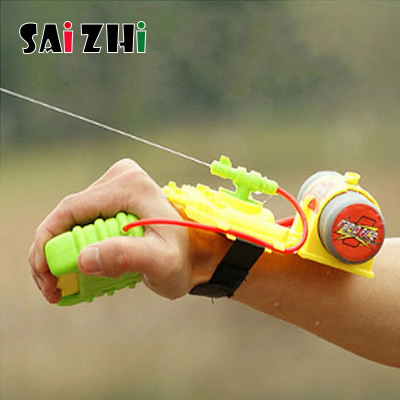 

Saizhi Water Gun Toy Backpack ABS Range Wrist Water Gun Beach Toy Outdoor Swimming Pool Sprinkling Water Children Shooter Toys