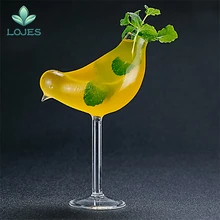 150 мл креативная чаша для коктейля в форме птицы, стеклянная индивидуальная молекулярная копченая модель, фэнтези, бокал для вина