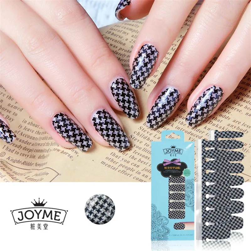 Wholesale 100 Real Nail Polish Strips Sticker 16PCS Nail Art Patch DIY