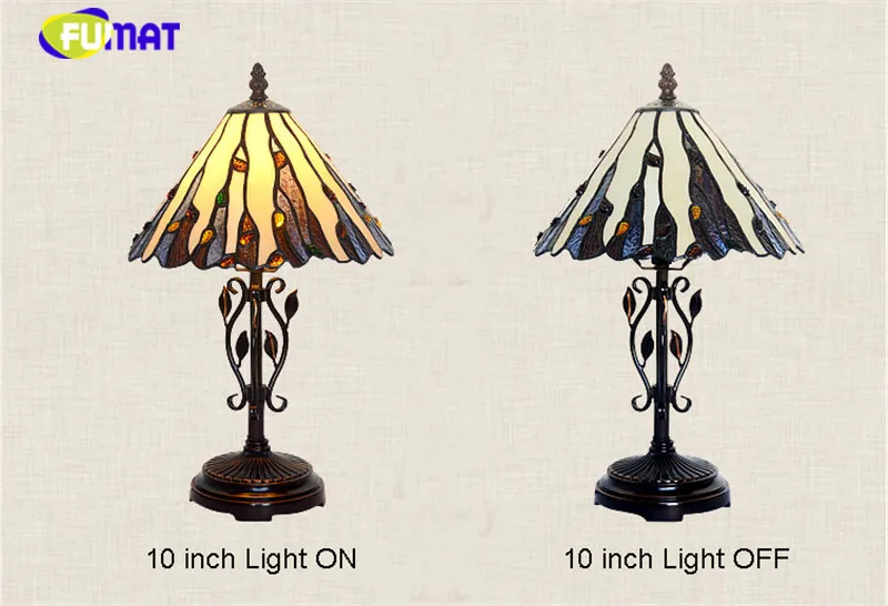 17Tiffany Stained Glass Tabe Lamps for bedroom