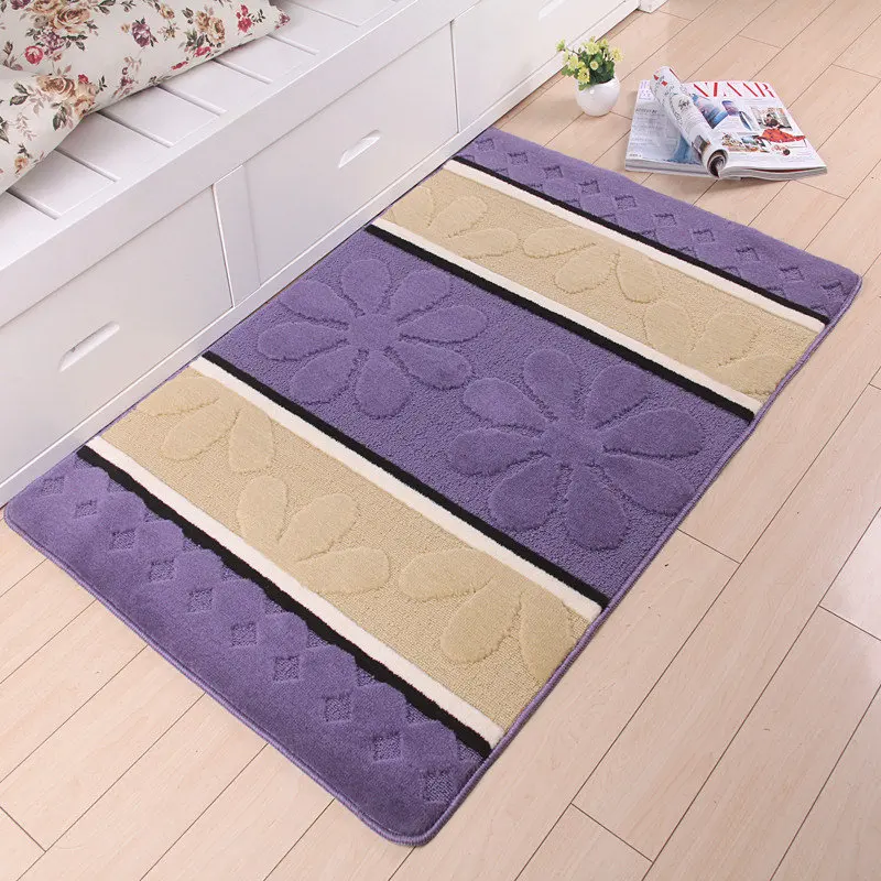 3D Цветочный узор Коврик для ванной комнаты 1 шт. домашний Декор коврик для ванной коврик для кухни дверной проем 50*80 см коврик для ванной