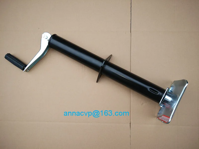 A Frame Topwind Trailer Jack with Foot Plate & Caster wheel 10