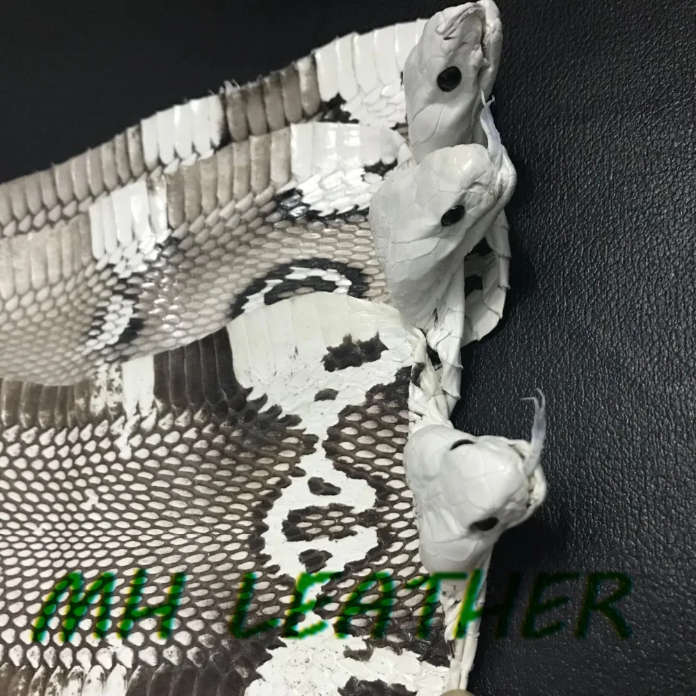 CS001 кожа натурального цвета с головкой для кожевенного ремесла сделай сам|snake