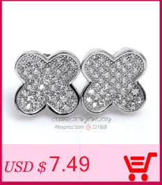 Bracelet Fashion Pure 925 Sterling Silver AAA+ Cubic Zirconia Micro Pave Setting Charm