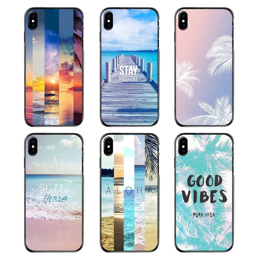 Hard Phone Bag Case For Samsung Galaxy Note 2 3 4 5 S2 S3 S4 S5 MINI S6 S7 edge S9 S8 Plus Aloha Summer Stripes iPhone wallpaper |