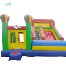 Low Price Inflatable Bouncing Castle Playground with Slide