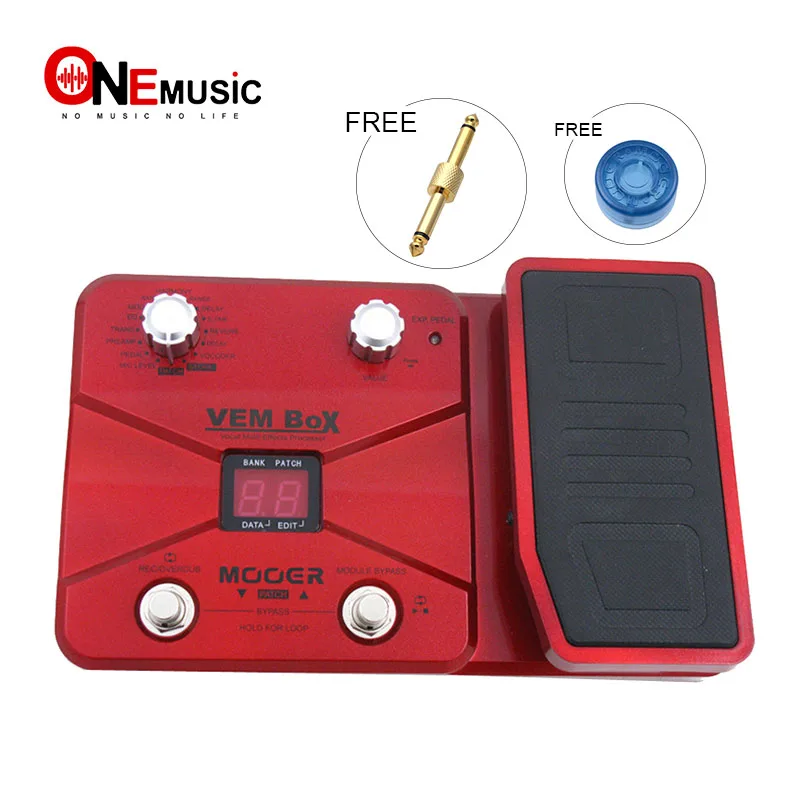 

MOOER VEM Box Vocal Multi effect Processor Guitar Effect Pedal 8effect modules 54type guitar pedal