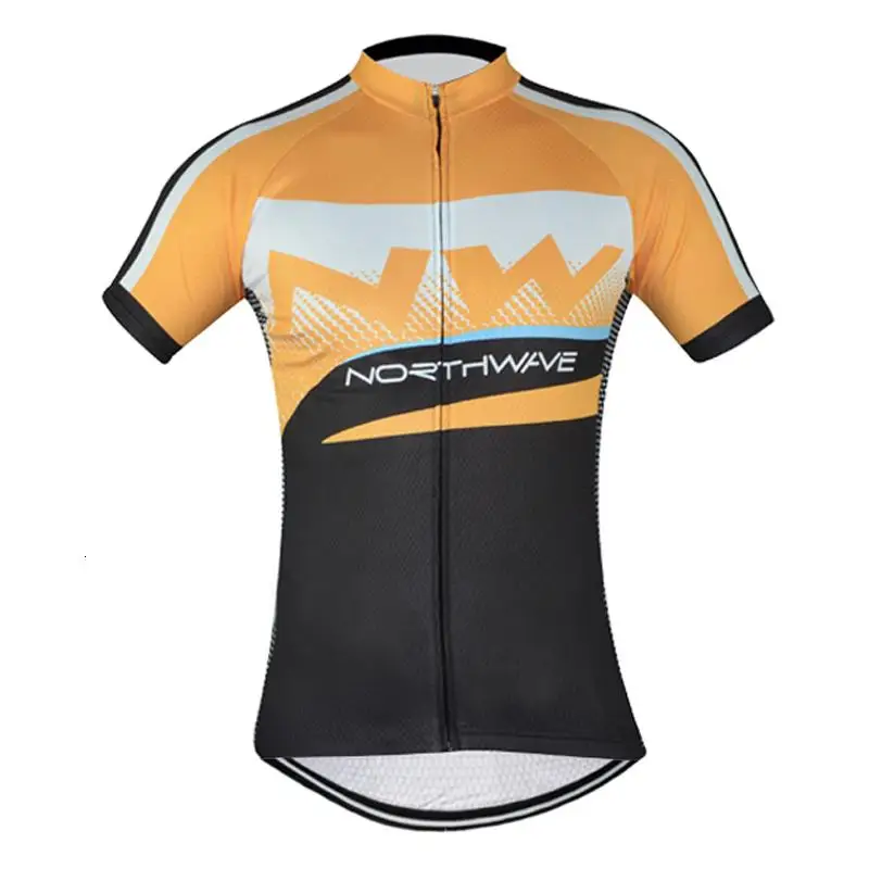 

NW Northwave 2018 Pro Men Team MTB Cycling Jersey Short Sleeve Jerseys Breathable Mountain Bike Sport Wear Shirt K122407