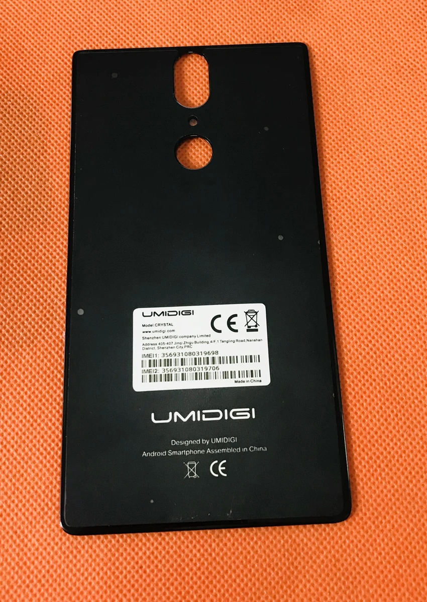 

Used Original Tempered Glass Protective Battery Case Cover For UMIDIGI Crystal MTK6737T Quad Core 5.5 Inch FHD Free shipping