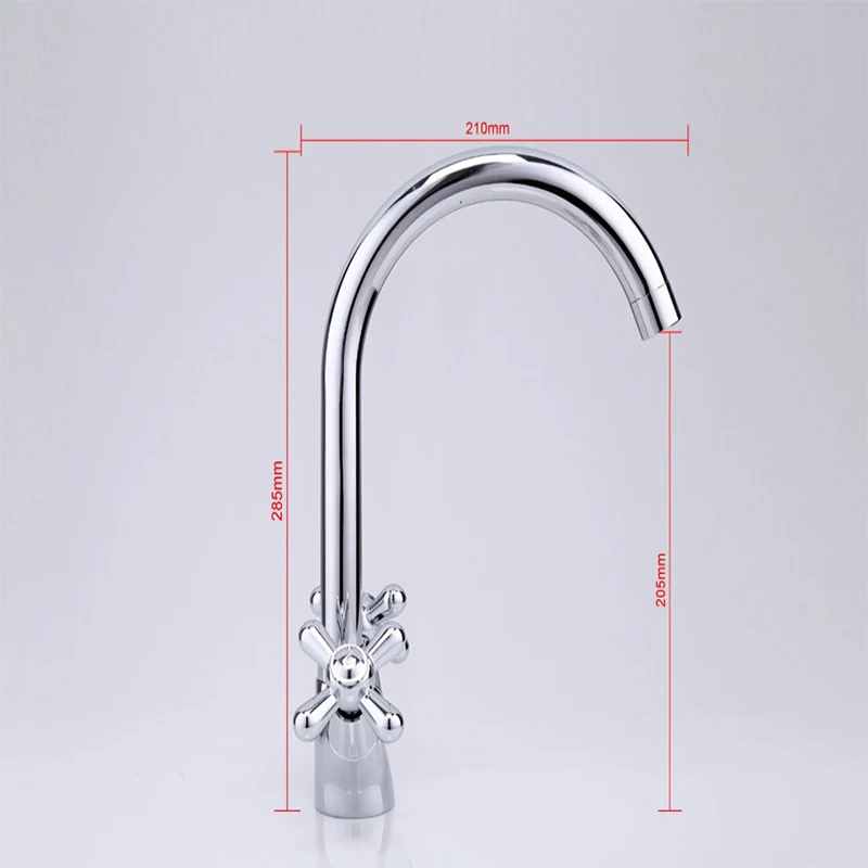 Frap New Deck Mounted Brass Torneira Cozinha Kitchen Faucets Hot and Cold Water Chrome Basin Sink Taps Mixers Dual Handle F4025
