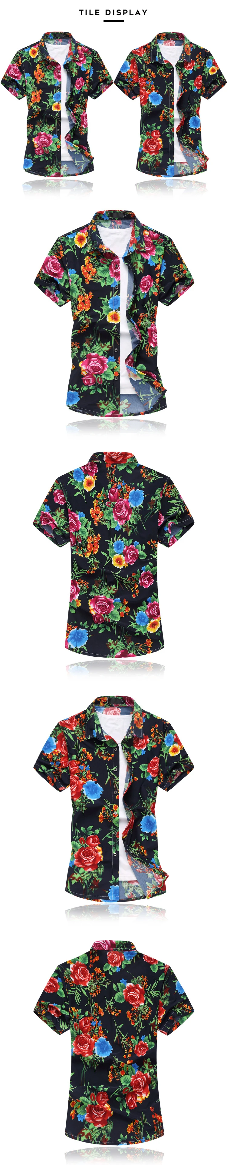 6XL 7XL печатные классические Повседневное MWC летние шорты рукавом Большой Размеры бренд Мужская одежда модная MOOWNUC, новый