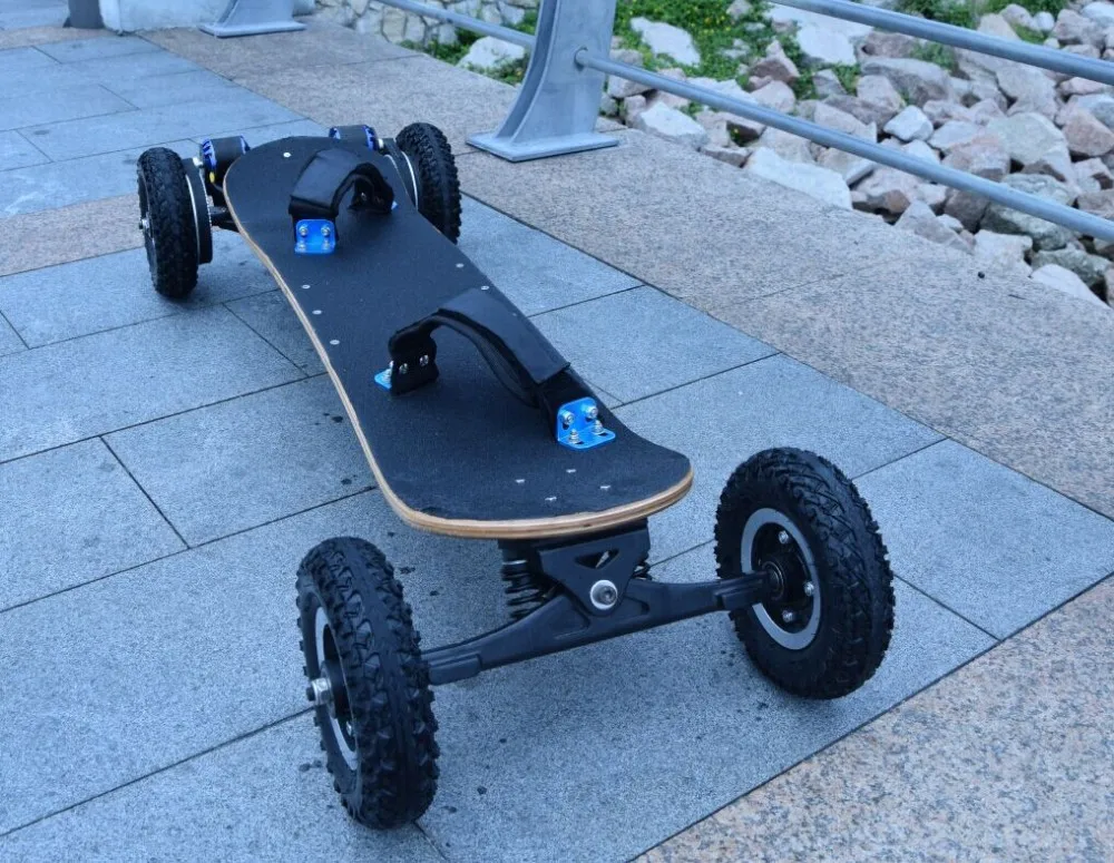 Top Powerful 2x1650w Dual Motor Electric Skateboard Scooter Four Wheel Off Road Skate Long Board Wireless Remote Bike Boosted-board 4