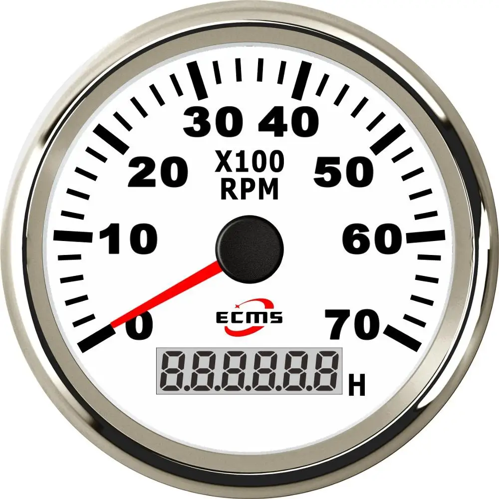 Buy Universal Tachometer 7000 RPM REV Counter RPM With