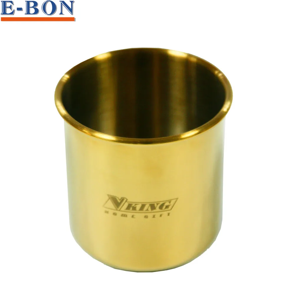 High End Gold Stainless Steel Moscow Mule Mug Beer Cup Gold Mug Candle cup Candlestick Drinkware