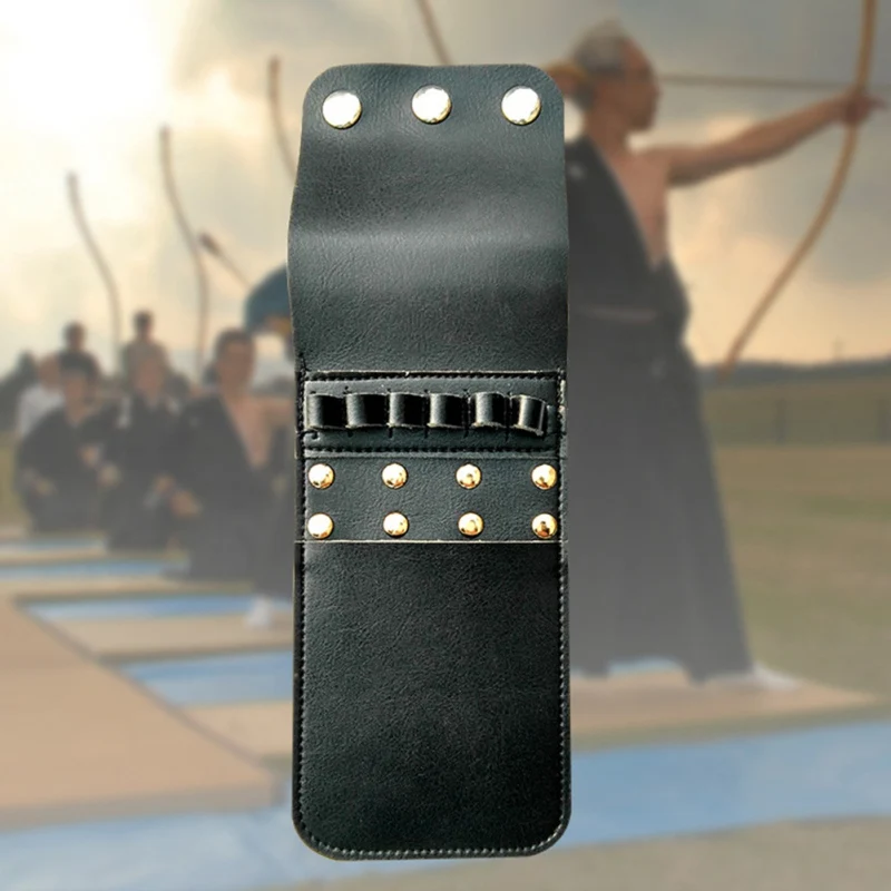 

Back Pocket Leather Arrow Quiver Capable Of Loading 6 Arrows Waist Belt Pouch Pocket Quiver Holder For Archery Hunting Shooting