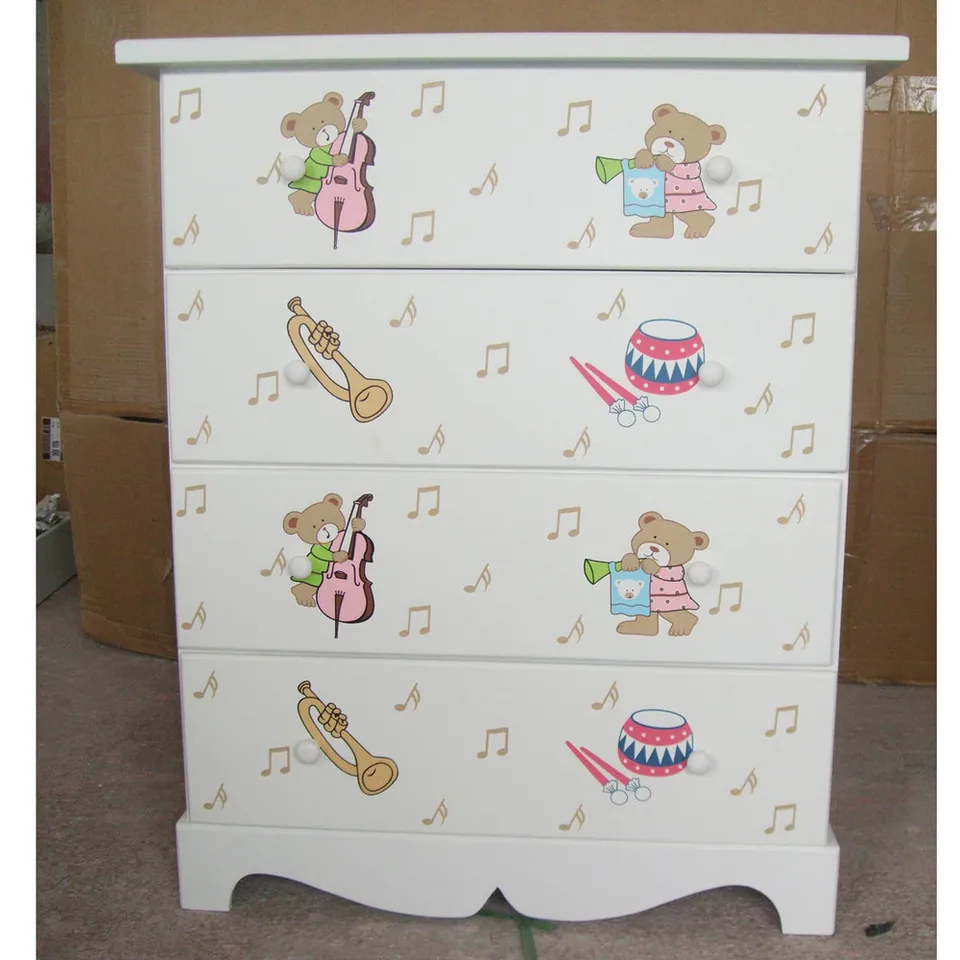 child's wardrobe and drawers