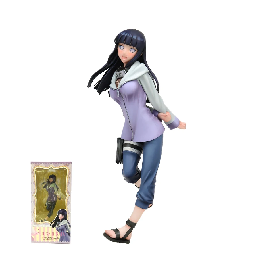 Uzumaki Naruto Anime Hyuga Hinata XINDUPLAN Kartun Action Figure
