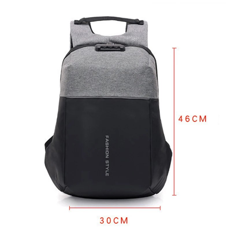 Anti-theft Backpack Laptop Bag Men Women 15.6 Notbook Waterproof Bagpack Male Travel USB Charging Headphone Password Backpacks Anti-theft Backpack Laptop Bag Men Women 15.6 Notbook Waterproof Bagpack Male Travel USB Charging Headphone Password Backpacks
