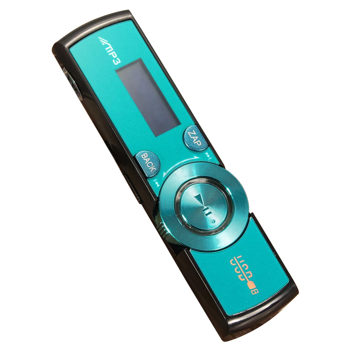 LCD USB MP3 Player FM Radio Player Support 16GB Micro SD / TF Card With Headphones Blue