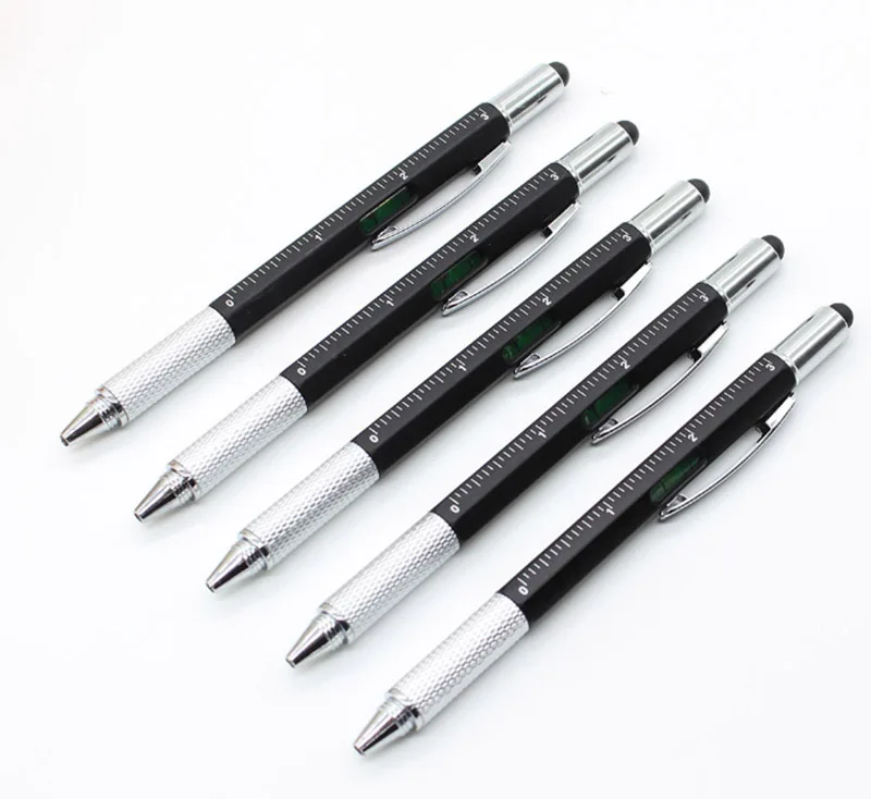 

ULIFART 7 in1 Tablets Pen Multi Function Tool Stylus Ballpoint Screwdriver Ruler Touch Screen Pen For Ipad Iphonexs Max