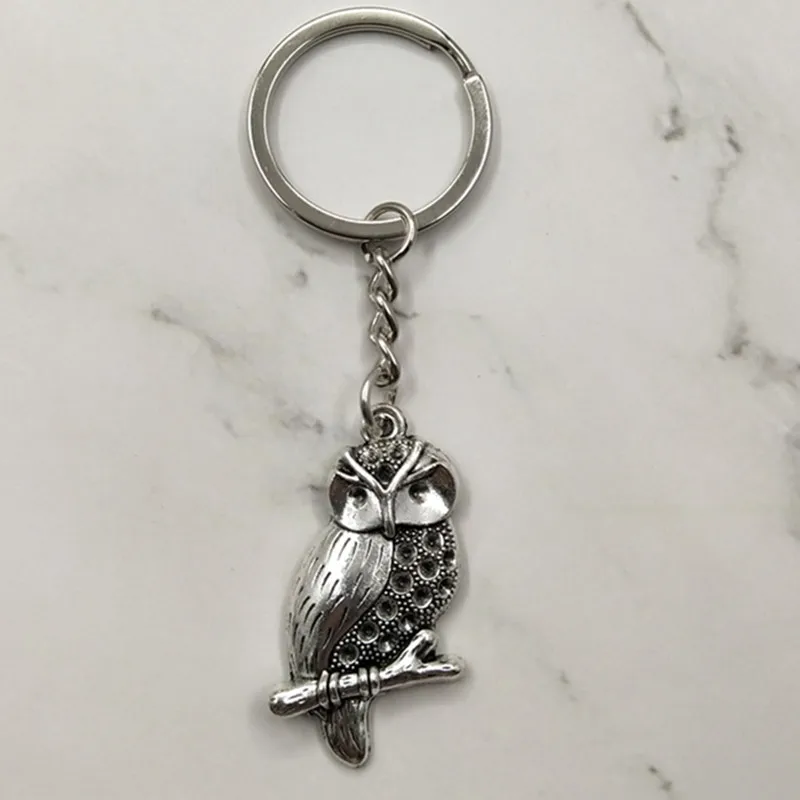 Новый модный брелок подвески совы Подвески DIY мужские ювелирные изделия для