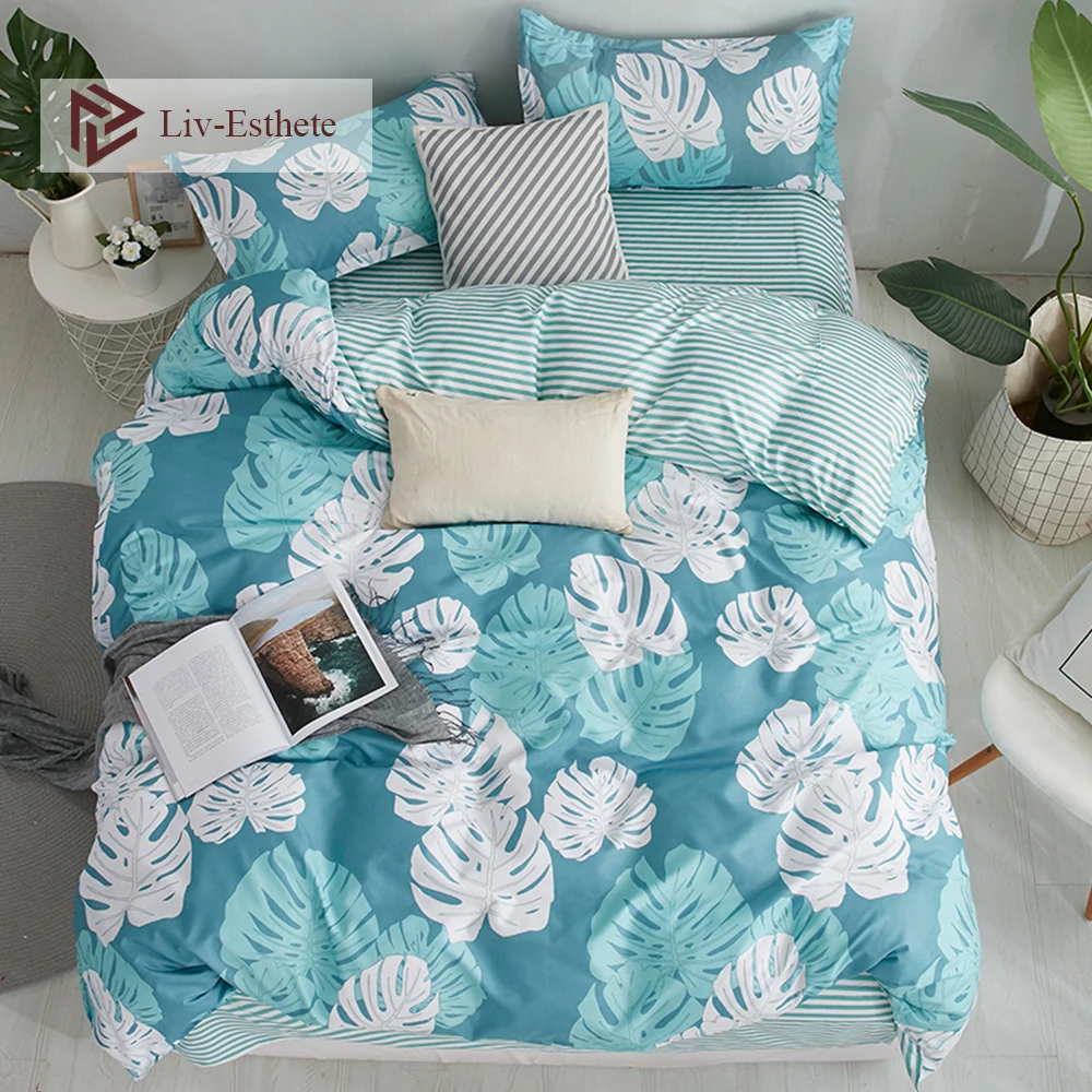 Liv Esthete модный двойной двуспальный комплект для двуспальной кровати двуспальное
