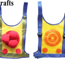 1 компл./лот, липкий шаровой жилет, спортивные игрушки, новые развивающие игрушки, игры для родителей и детей, игры для общения. Kingergarten