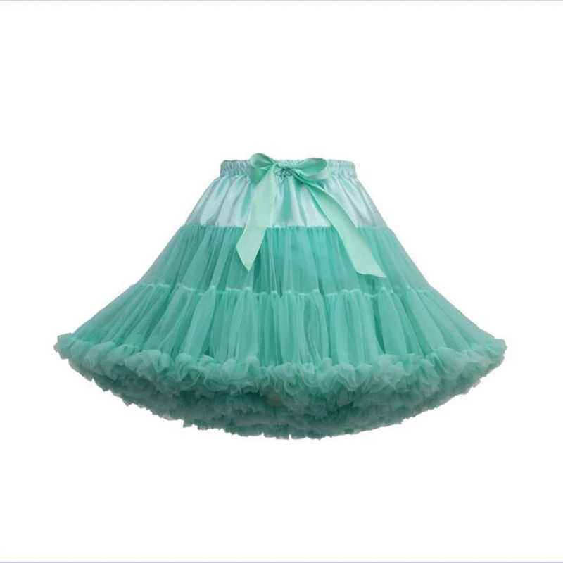 New Puffy Ball Gown Underskirt Swing Short Dress Petticoat Cosplay Petticoat Ballet Tutu Skirt Rockabilly Crinoline - Цвет: picture color 3