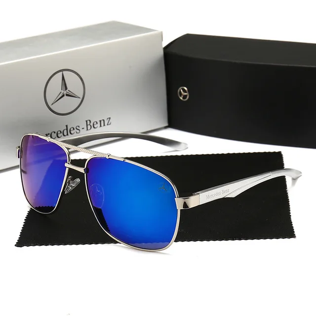 2019 New aluminum-magnesium Mercedes-Benz sunglasses Trendy fashion classic polarized men's sunglass&hellip;