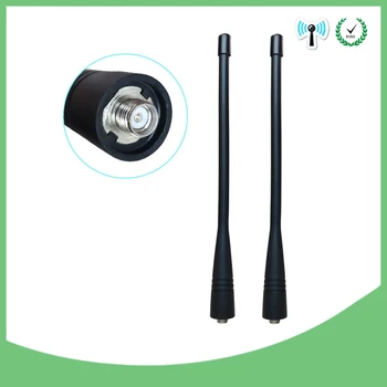 

2pcs Walkie Talkie Antenna UHF 400-470MHZ Single Band Antenna Handheld Radio Walkie Talkie compatible for Kenwood Antenna