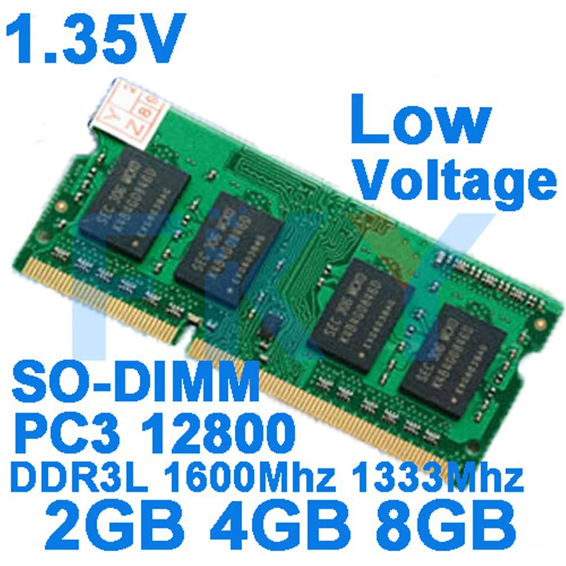 Acheter 1.35 v Basse Tension Mémoire DDR3 DDR3L Béliers 1600 mhz 2 gb 4 gb 8 gb Pour Ordinateur Portable Ordinateur Portable Sodimm memoria Avec DDR 3 1333 1600 mhz 1066 mhz