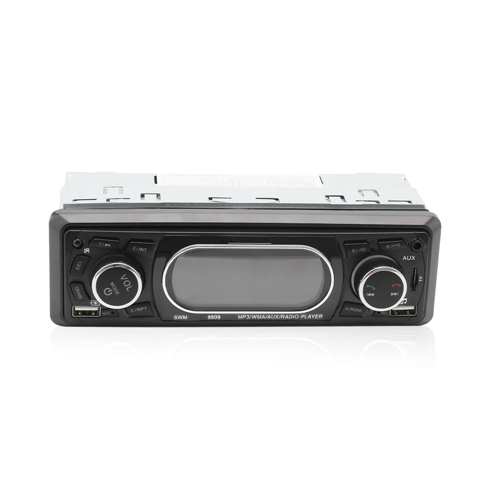 

Car Radio 8809 Stereo Audio Remote Control MP3 Player 1 Din AUX/TF/USB FM Bluetooth Car Radio Vehicle Car MP3 Player