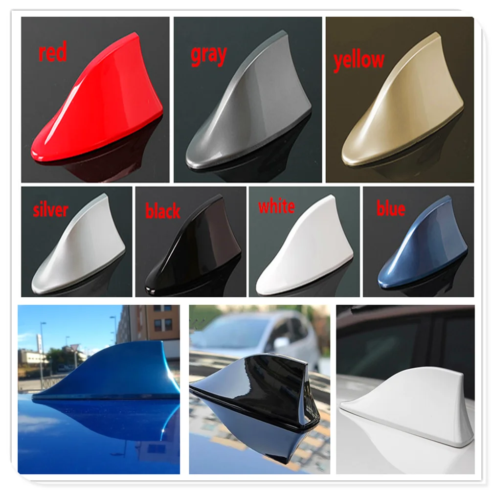 

Car Shark Fin Antenna Auto Radio Signal Aerial Roof Antennas for Ford Transit Ranger Mustang Ka Fusion Focus F-150