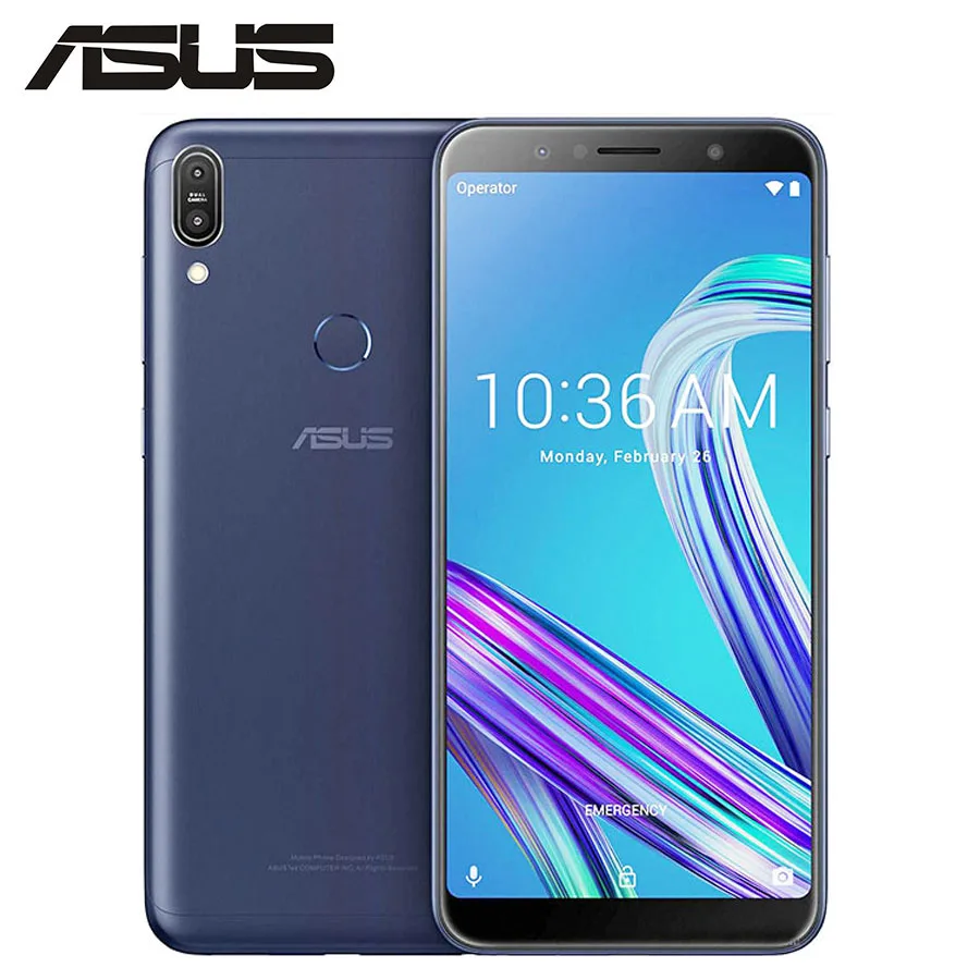 ASUS ZenFone Max PRO M1 ZB602KL 4G мобильный телефон с двумя sim картами 6 0 дюймов 4 Гб ОЗУ 64 ПЗУ