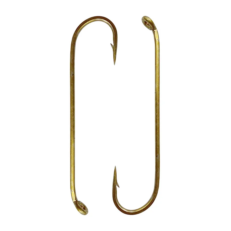 

180pcs 79580 High Carbon Steel Fishing Hooks Tea Color Long Shank Streamer Dry Fly Tying Fishing Hook For Jig Size 2 4 6 8 10