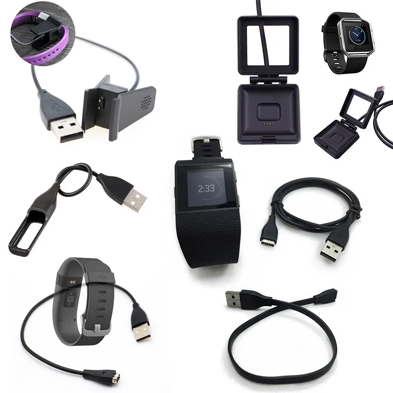 Replacement USB Clip Cable Charger Charging For Fitbit ...
