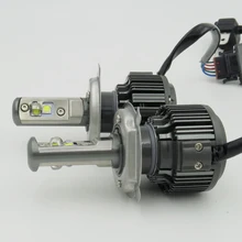 H4 H4-3 V16 Turbo 8000LM EMC canbus 9003 H4(h/l) светодиодный комплект фар Все в одном H4 H13 9004 9007 HB2 HB5 автомобиля биксенон налобный фонарь