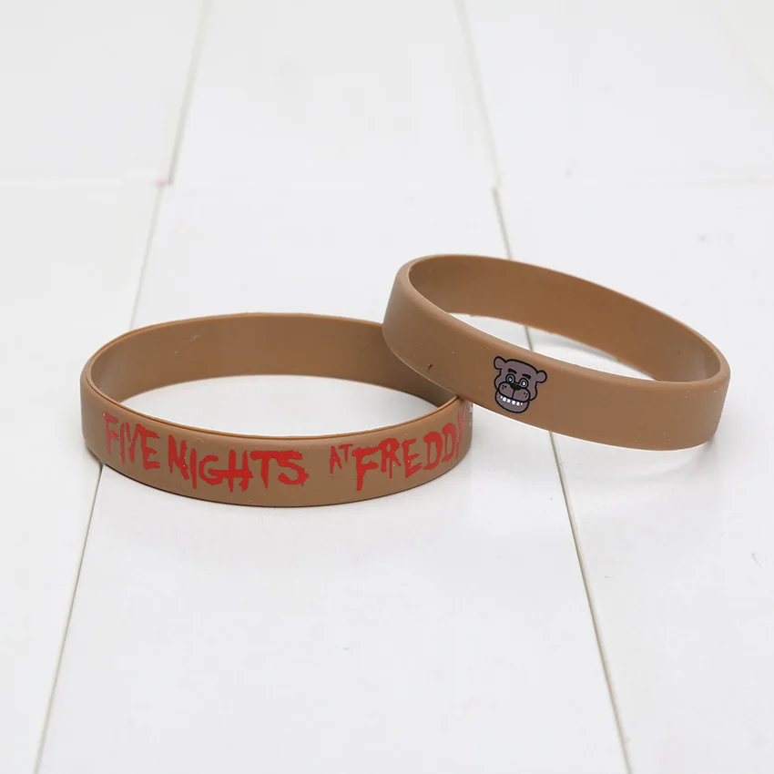 Силиконовый браслет с надписью Five nights at freddy's FNAF 7 шт./компл.|fnaf figure|night freddynights freddy |